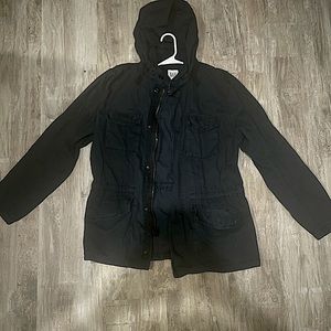 GAP Men’s Large Navy Military Trench Jacket